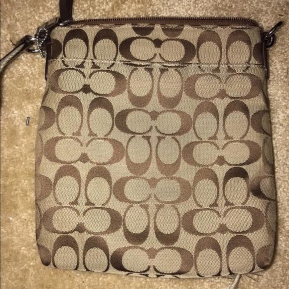 Tan Coach Crossbody Bag - Picture 2 of 5